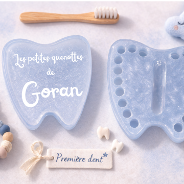 Boîte à dents de lait bleue personnalisable (1)